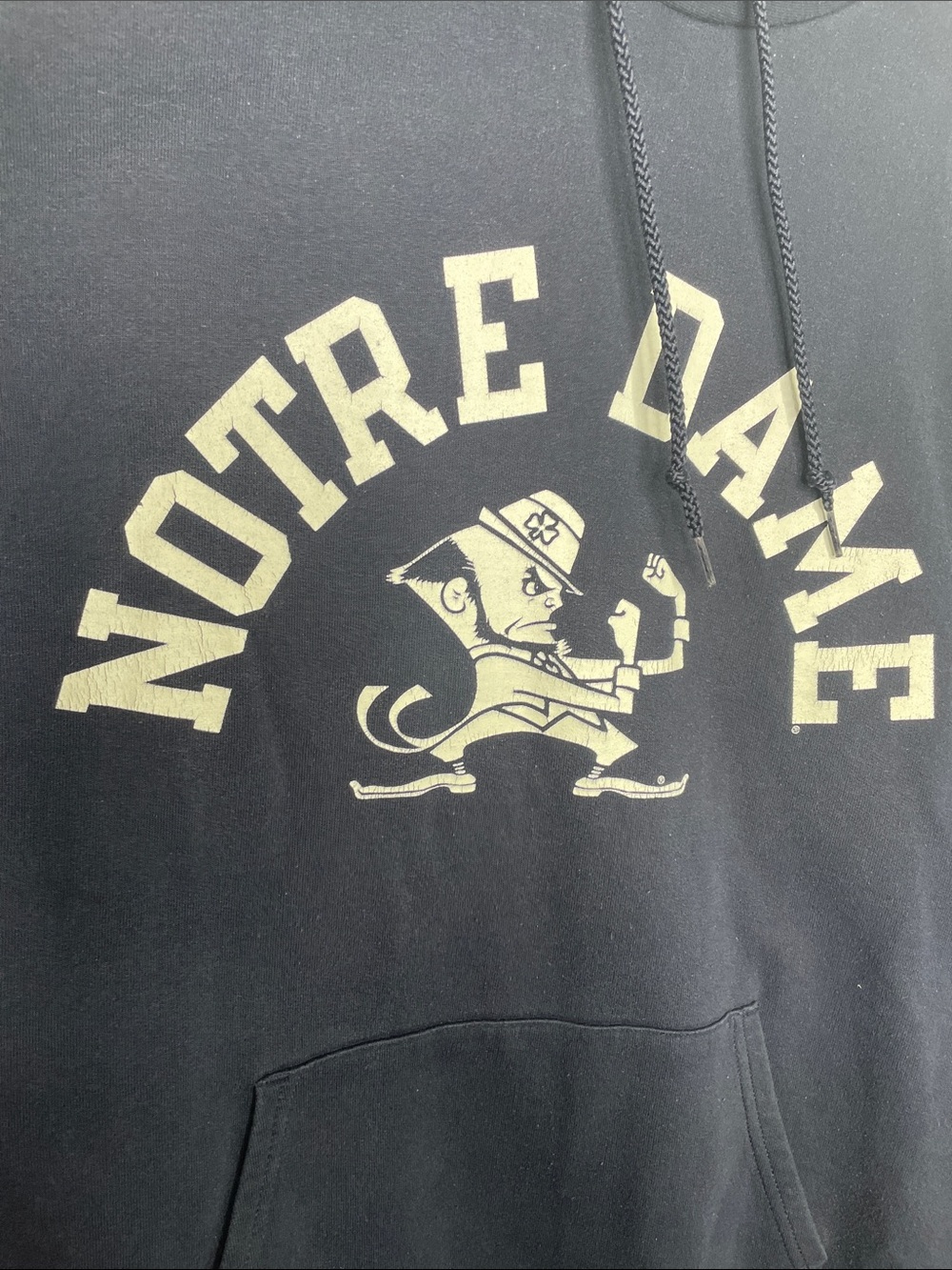 Champion Navy Notre Dame Pullover Hoodie